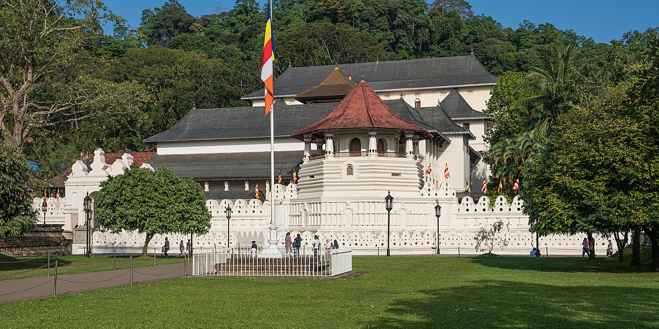 Sacred Temple of the Tooth in Kandy